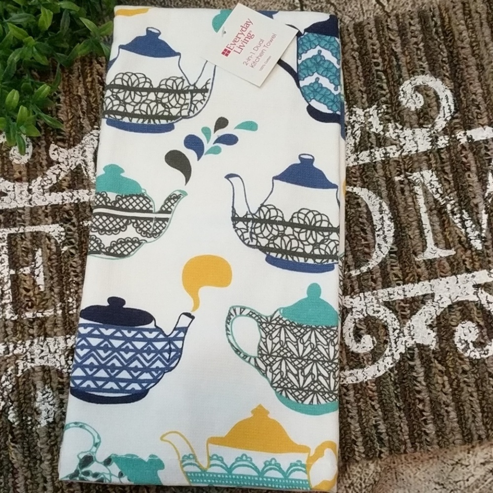Kitchen Farmhouse Towel 2-in- 1
